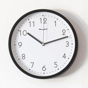 12 Inch Non Ticking Wall Clock Modern Home & Office Décor